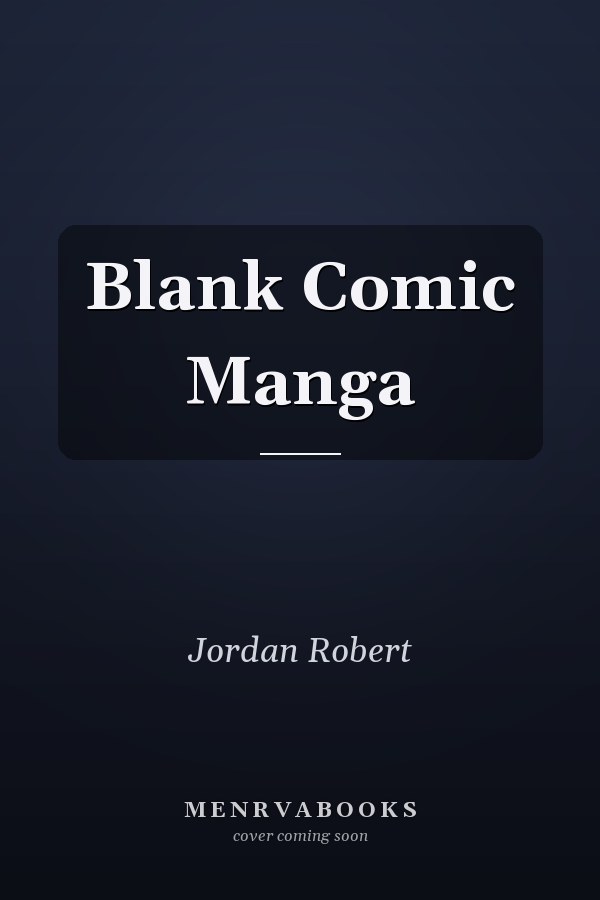 Blank Comic Manga