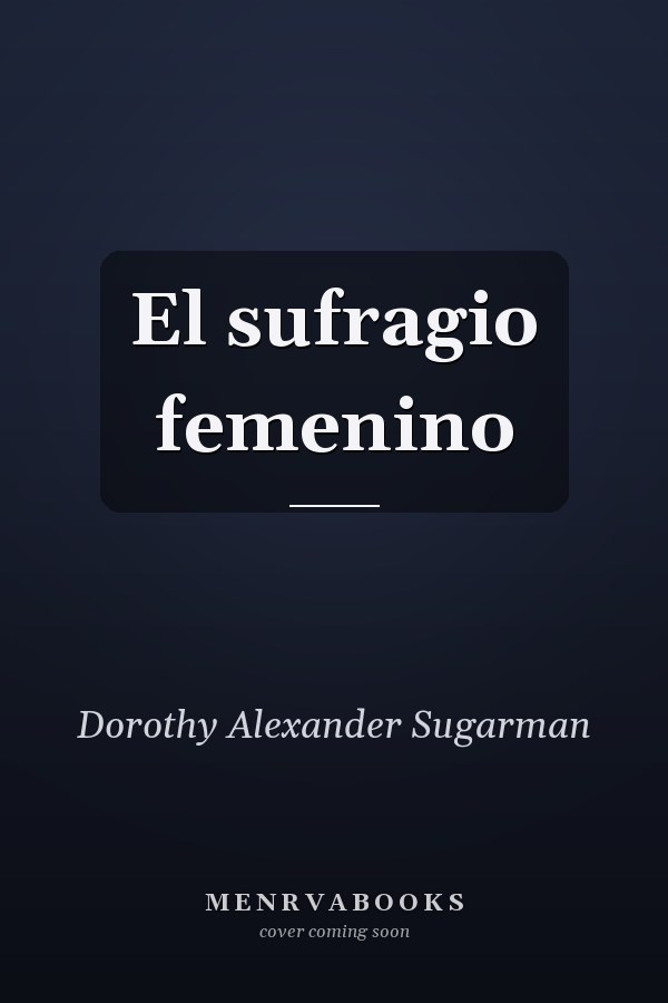 El sufragio femenino