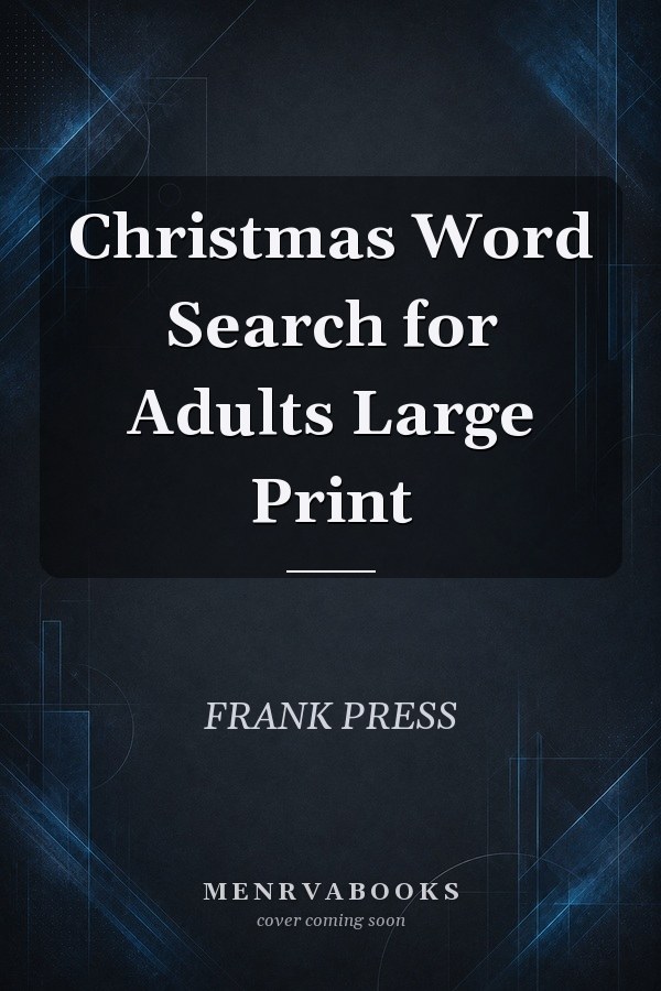 Christmas Word Search for Adults Large Print