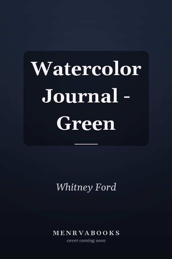 Watercolor Journal - Green