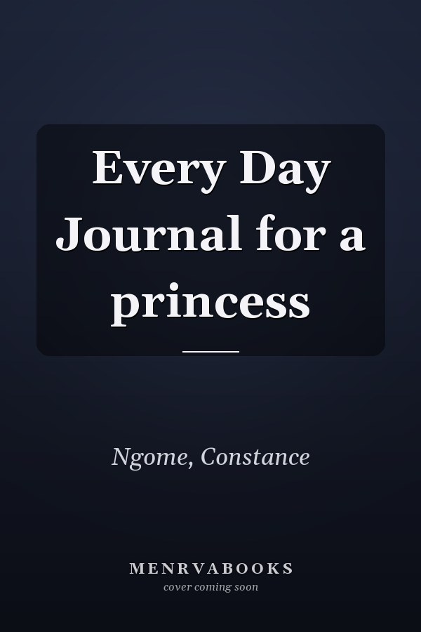 Every Day Journal for a princess