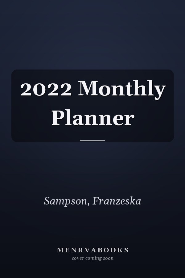 2022 Monthly Planner