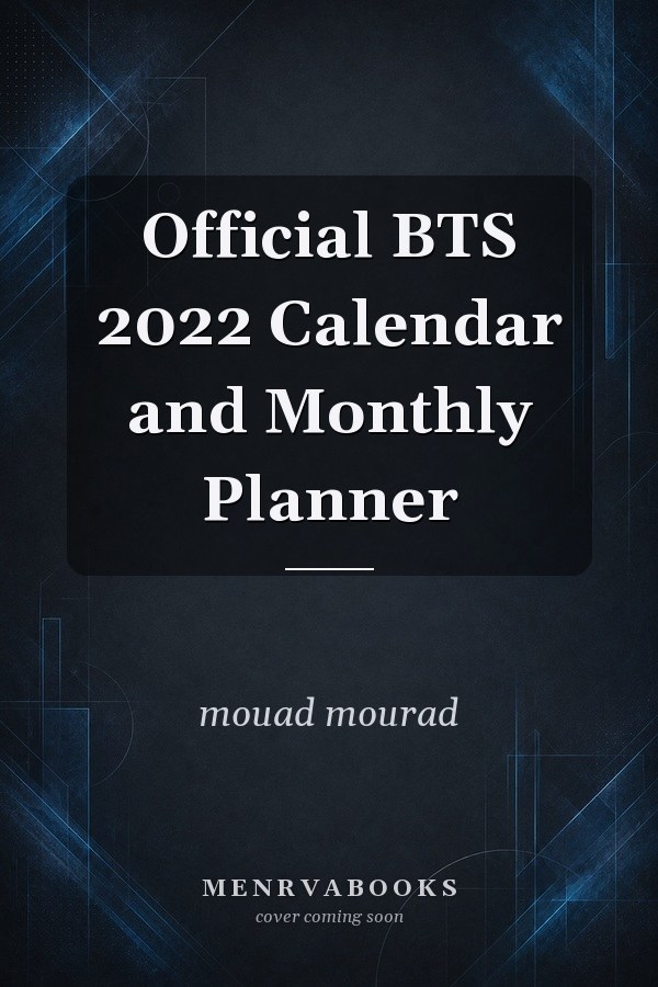 Official BTS 2022 Calendar and Monthly Planner