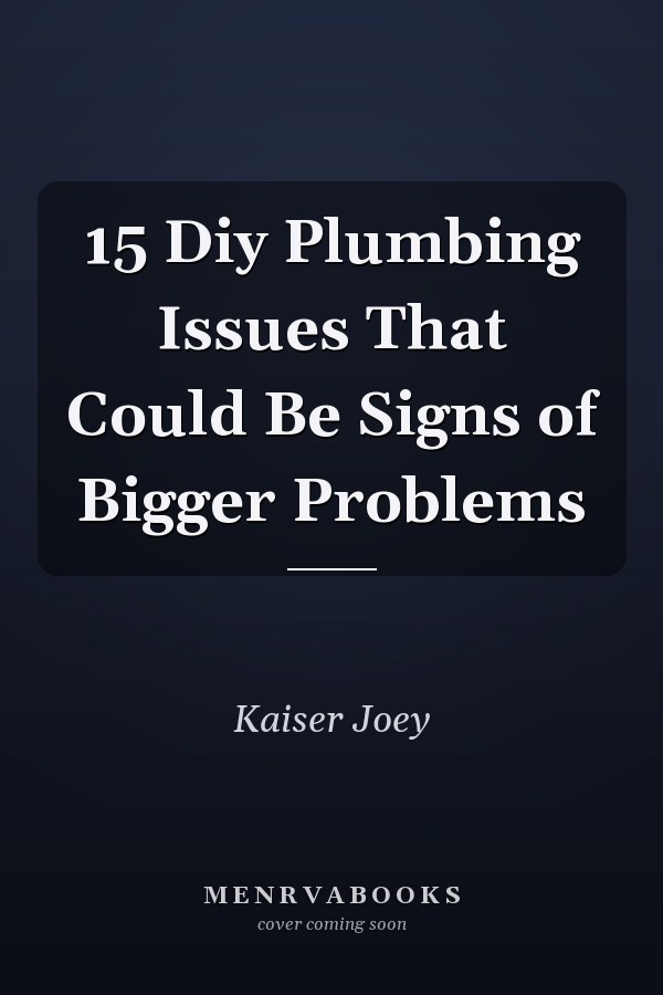 15 Diy Plumbing Issues That Could Be Signs of Bigger Problems