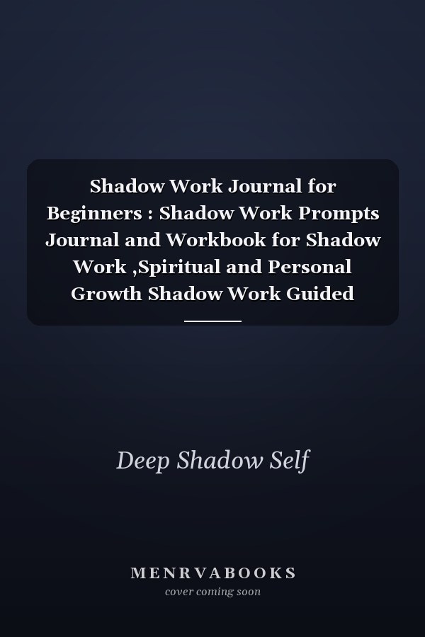 Shadow Work Journal for Beginners : Shadow Work Prompts Journal and Workbook for Shadow Work ,Spiritual and Personal Growth Shadow Work Guided