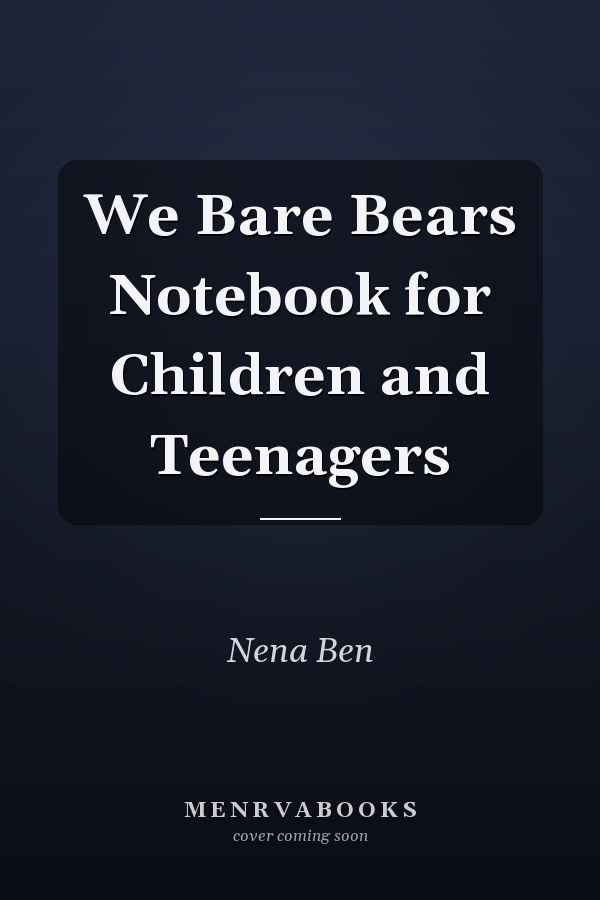 We Bare Bears Notebook for Children and Teenagers