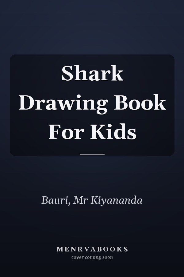 Shark Drawing Book For Kids