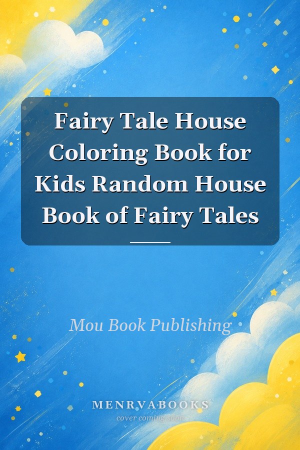 Fairy Tale House Coloring Book for Kids Random House Book of Fairy Tales