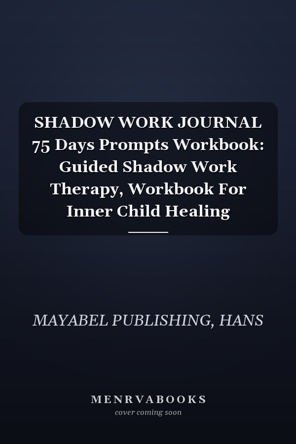 SHADOW WORK JOURNAL 75 Days Prompts Workbook: Guided Shadow Work Therapy, Workbook For Inner Child Healing