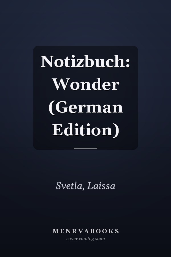 Notizbuch: Wonder (German Edition)