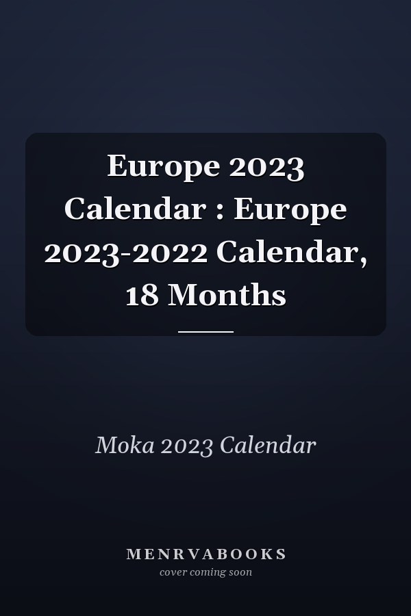 Europe 2023 Calendar