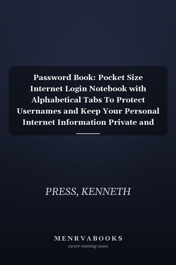 Password Book: Pocket Size Internet Login Notebook with Alphabetical Tabs To Protect Usernames and Keep Your Personal Internet Information Private and Secure Cute Abstract Pattern Cover Designs