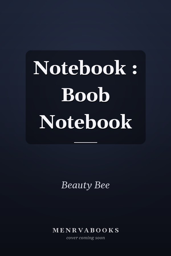Notebook : Boob Notebook