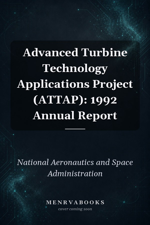Advanced Turbine Technology Applications Project (ATTAP): 1992 Annual Report (March 1993) : March 1 1993