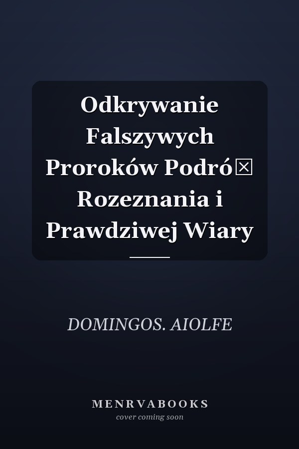 Odkrywanie Falszywych Proroków Podróż Rozeznania i Prawdziwej Wiary