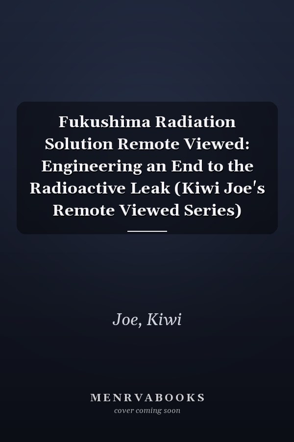 Fukushima Radiation Solution Remote Viewed: Engineering an End to the Radioactive Leak (Kiwi Joe's Remote Viewed Series)