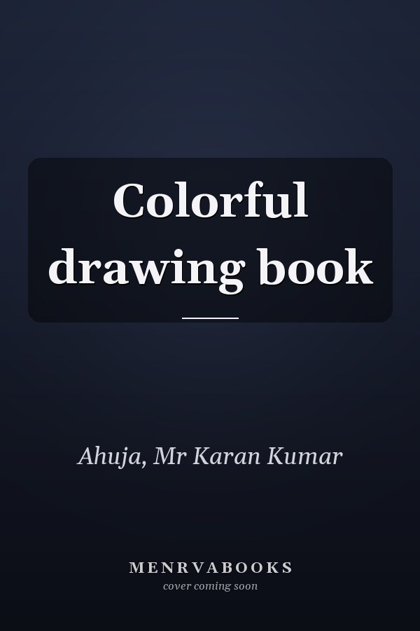 Colorful drawing book