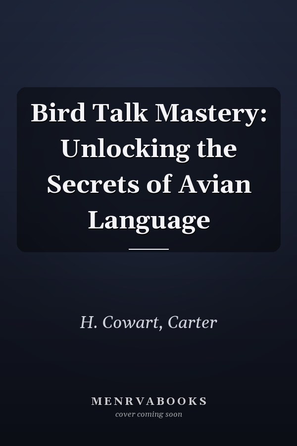 Bird Talk Mastery: Unlocking the Secrets of Avian Language