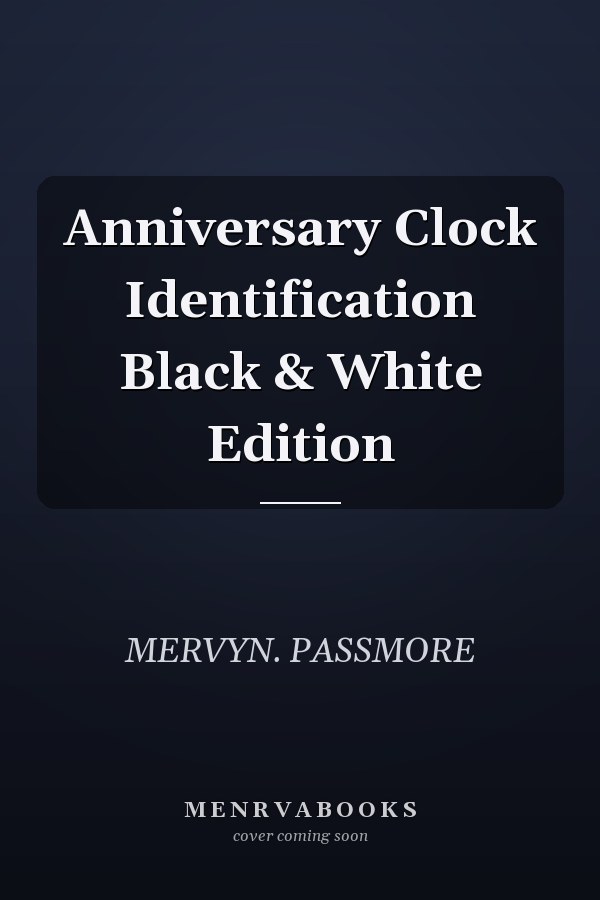 Anniversary Clock Identification Black & White Edition