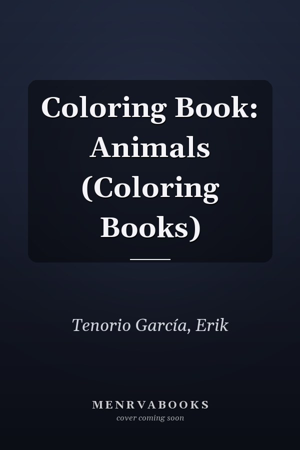 Coloring Book: Animals (Coloring Books)