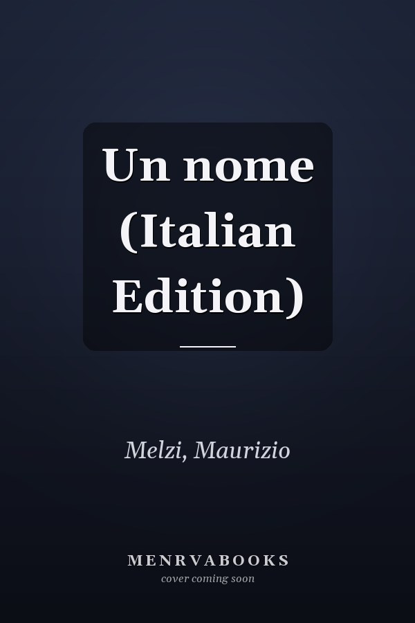 Un nome (Italian Edition)