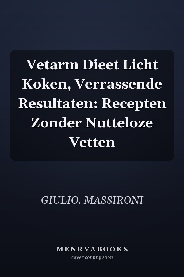 Vetarm Dieet Licht Koken, Verrassende Resultaten: Recepten Zonder Nutteloze Vetten