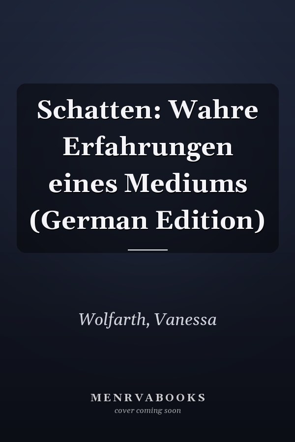 Schatten: Wahre Erfahrungen eines Mediums (German Edition)