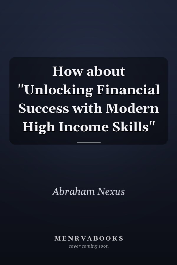 How about "Unlocking Financial Success with Modern High Income Skills"