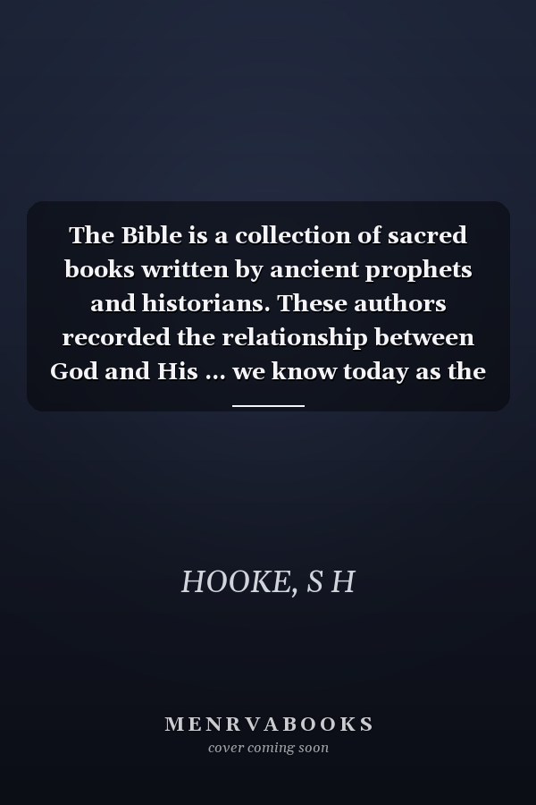 The Bible is a collection of sacred books written by ancient prophets and historians. These authors recorded the relationship between God and His ... we know today as the Holy Bible. Jesus Christ