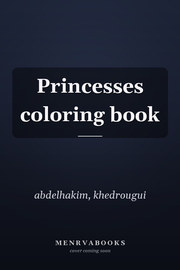 Princesses coloring book