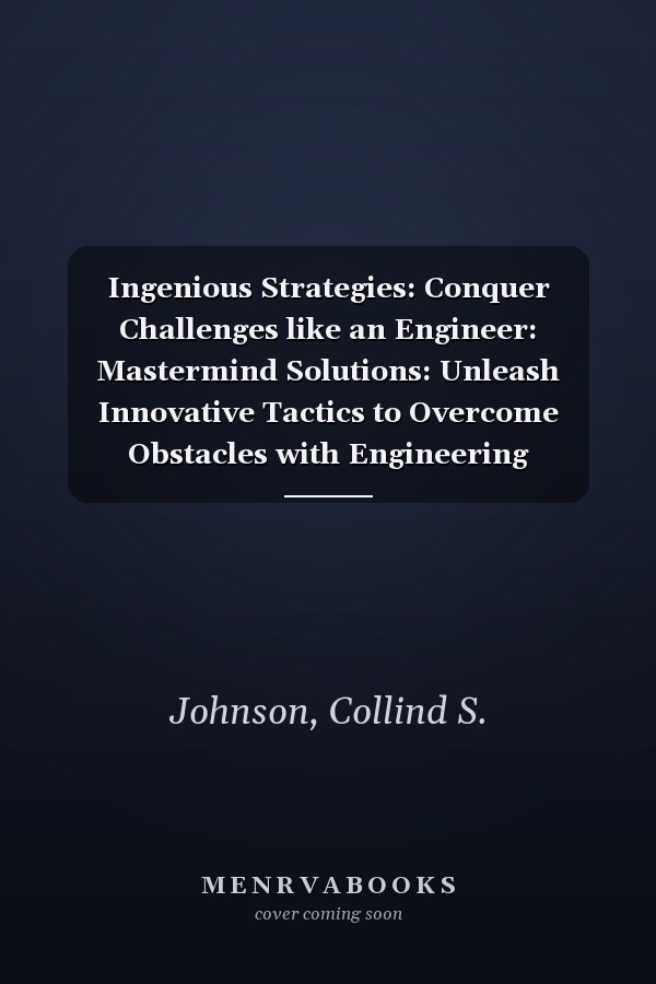 Ingenious Strategies: Conquer Challenges like an Engineer: Mastermind Solutions: Unleash Innovative Tactics to Overcome Obstacles with Engineering Precision
