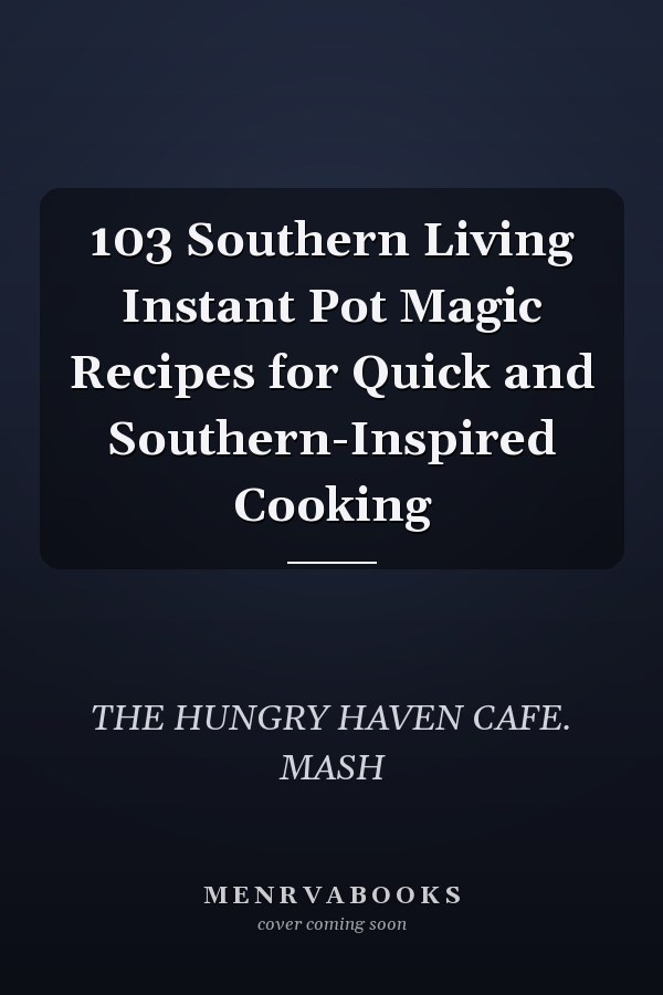 103 Southern Living Instant Pot Magic Recipes for Quick and Southern-Inspired Cooking
