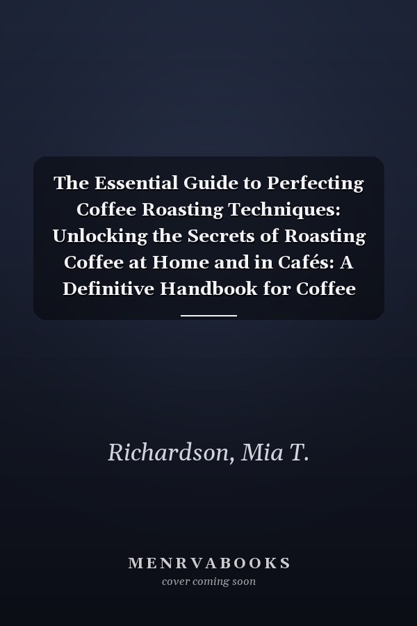 The Essential Guide to Perfecting Coffee Roasting Techniques: Unlocking the Secrets of Roasting Coffee at Home and in Cafés: A Definitive Handbook for Coffee Lovers, Baristas, and Beginners