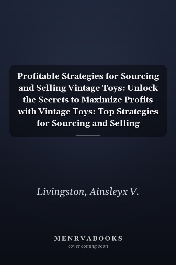 Profitable Strategies for Sourcing and Selling Vintage Toys: Unlock the Secrets to Maximize Profits with Vintage Toys: Top Strategies for Sourcing and Selling
