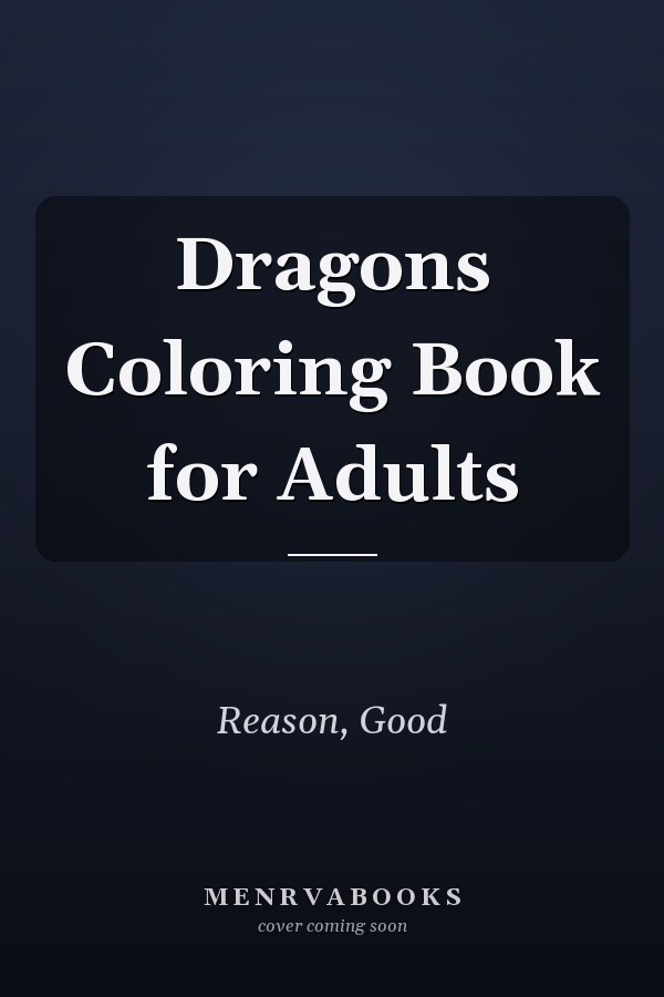 Dragons Coloring Book for Adults