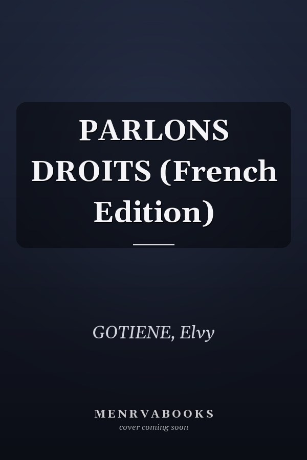 PARLONS DROITS (French Edition)