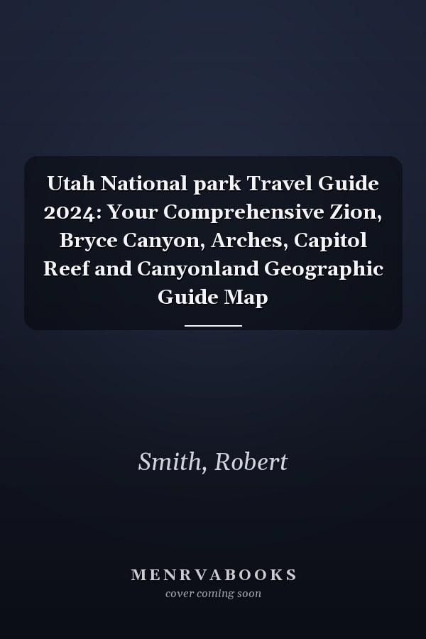 Utah National park Travel Guide 2024: Your Comprehensive Zion, Bryce Canyon, Arches, Capitol Reef and Canyonland Geographic Guide Map