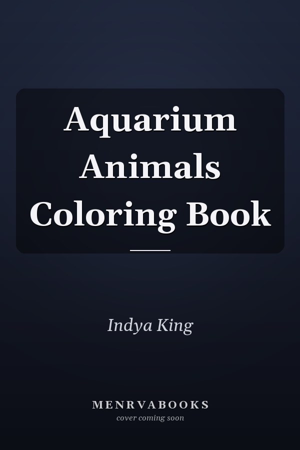 Aquarium Animals Coloring Book