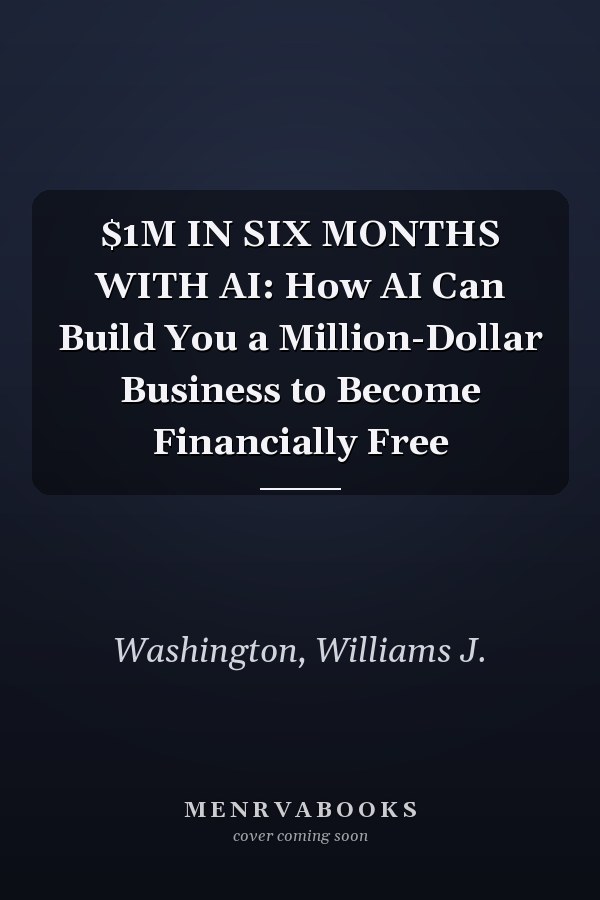 $1M IN SIX MONTHS WITH AI: How AI Can Build You a Million-Dollar Business to Become Financially Free