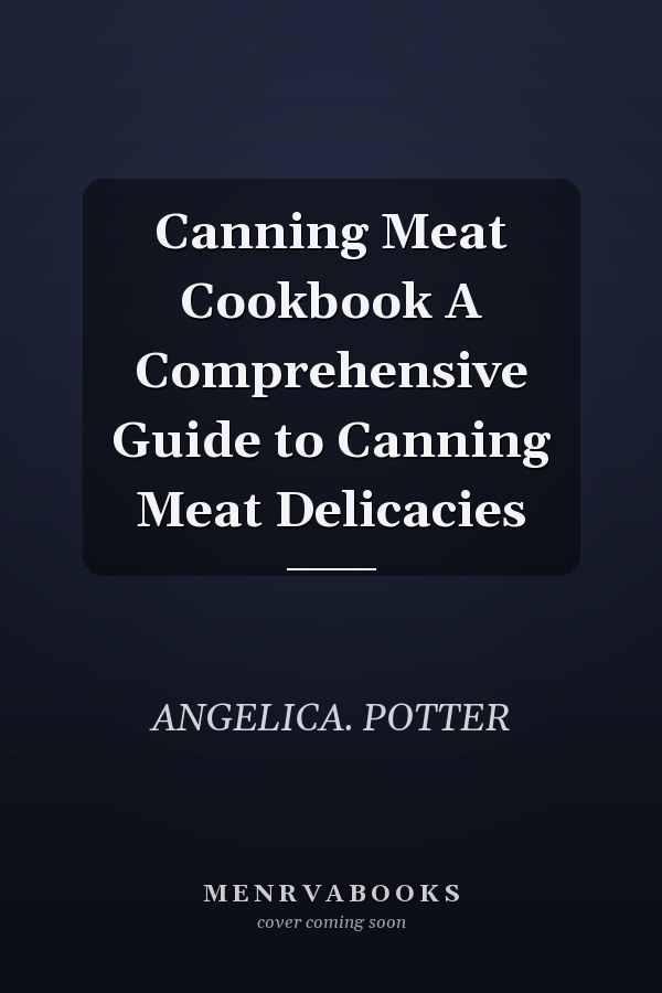 Canning Meat Cookbook A Comprehensive Guide to Canning Meat Delicacies