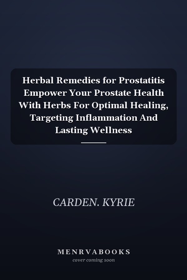 Herbal Remedies for Prostatitis Empower Your Prostate Health With Herbs For Optimal Healing, Targeting Inflammation And Lasting Wellness