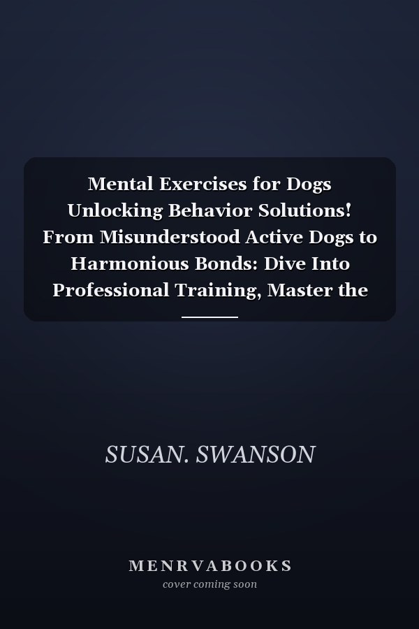 Mental Exercises for Dogs Unlocking Behavior Solutions! From Misunderstood Active Dogs to Harmonious Bonds: Dive Into Professional Training, Master the Basics, and Unlock the Secrets of Agility