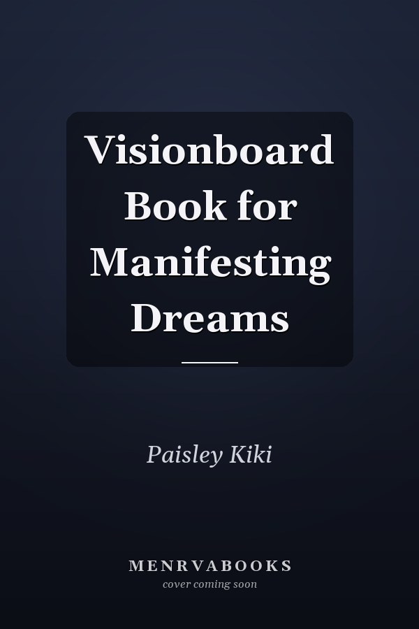 Visionboard Book for Manifesting Dreams