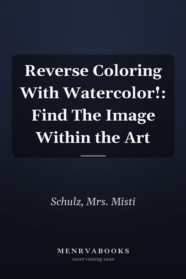 Reverse Coloring With Watercolor!: Find The Image Within the Art