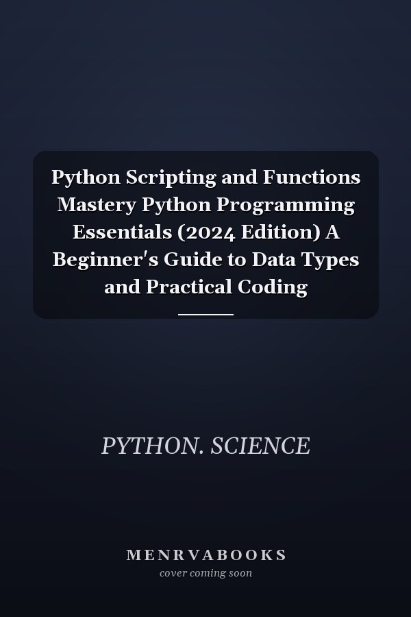 Python Scripting and Functions Mastery Python Programming Essentials (2024 Edition) A Beginner's Guide to Data Types and Practical Coding