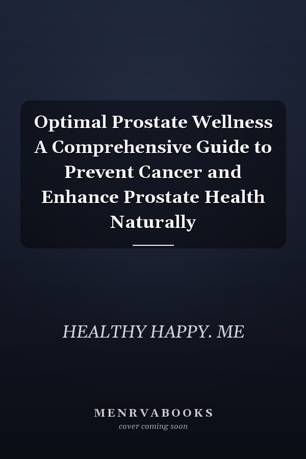 Optimal Prostate Wellness A Comprehensive Guide to Prevent Cancer and Enhance Prostate Health Naturally