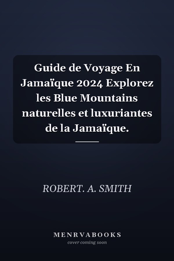 Guide de Voyage En Jamaïque 2024 Explorez les Blue Mountains naturelles et luxuriantes de la Jamaïque.