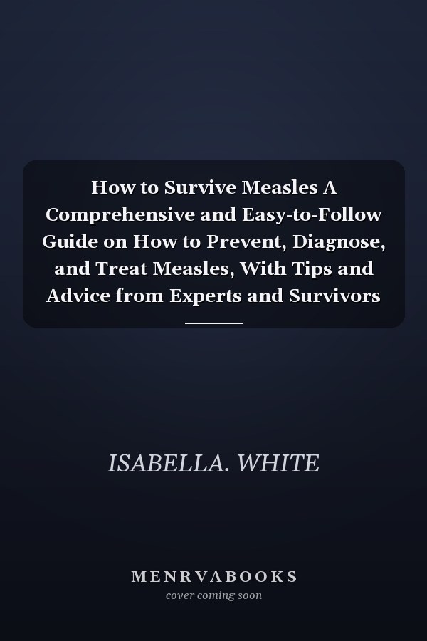 How to Survive Measles A Comprehensive and Easy-to-Follow Guide on How to Prevent, Diagnose, and Treat Measles, With Tips and Advice from Experts and Survivors Things You Must Know