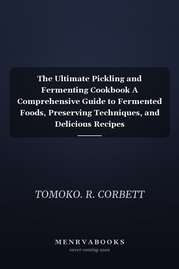 The Ultimate Pickling and Fermenting Cookbook A Comprehensive Guide to Fermented Foods, Preserving Techniques, and Delicious Recipes