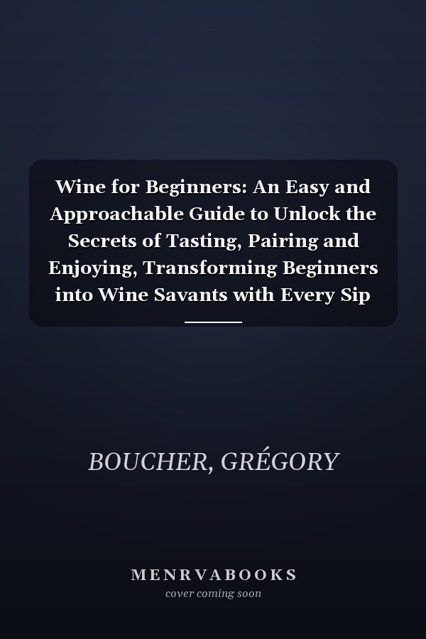 Wine for Beginners: An Easy and Approachable Guide to Unlock the Secrets of Tasting, Pairing and Enjoying, Transforming Beginners into Wine Savants with Every Sip